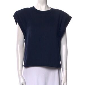Frame Denim Dark Blue Muscle Tee